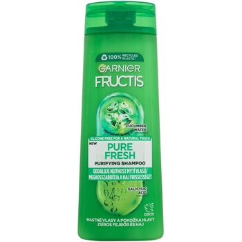 Fructis Pure Fresh Strenghehing Shampoo (rýchlo sa mastiace vlasy) - Posilňujúci šampón